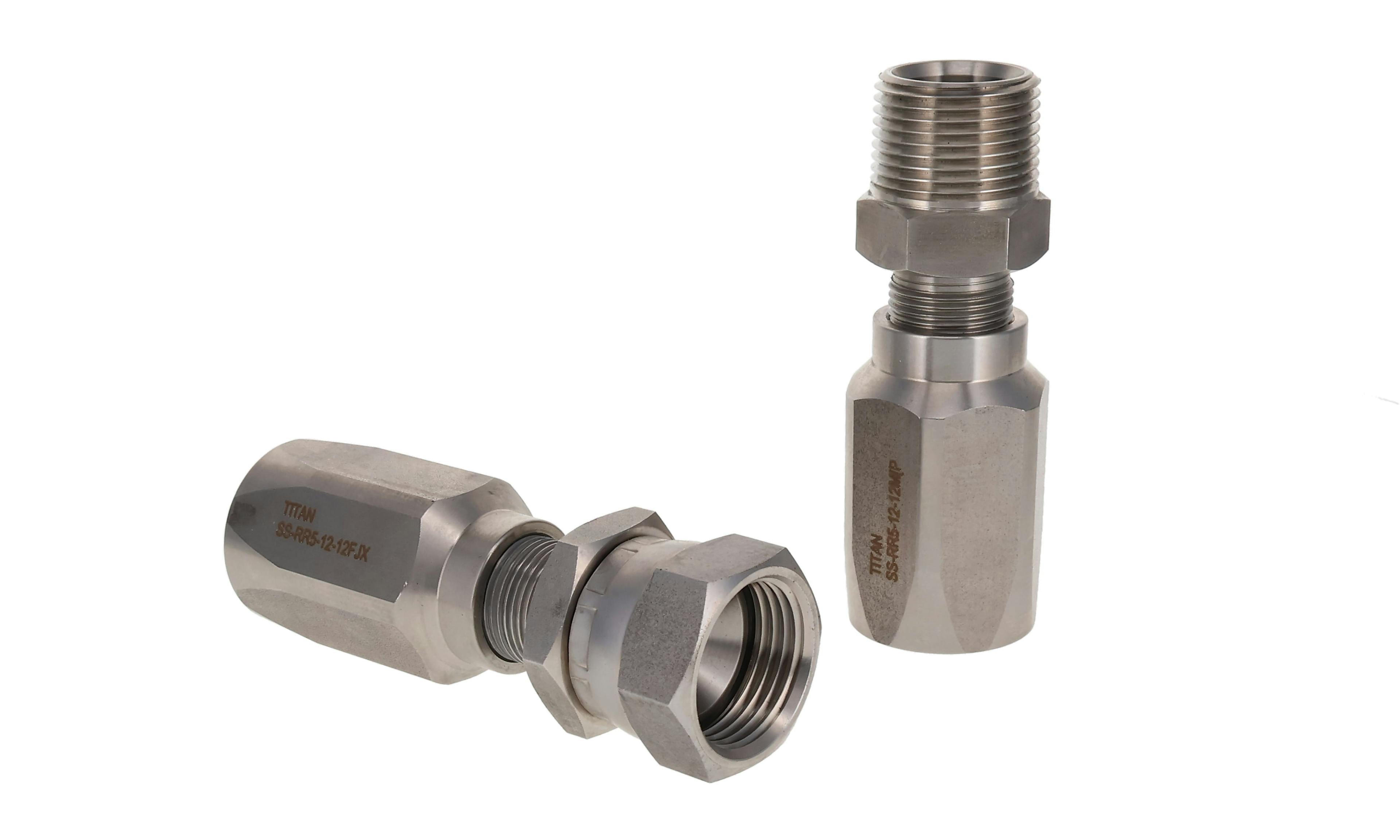 R2 ReUsable Hose Fittings- Stainless