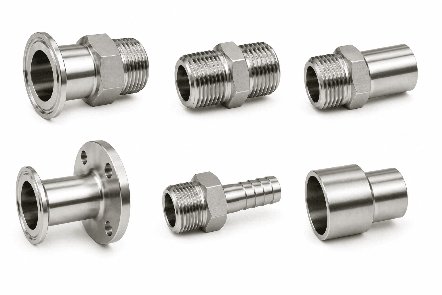 Transition fittings and adapters
