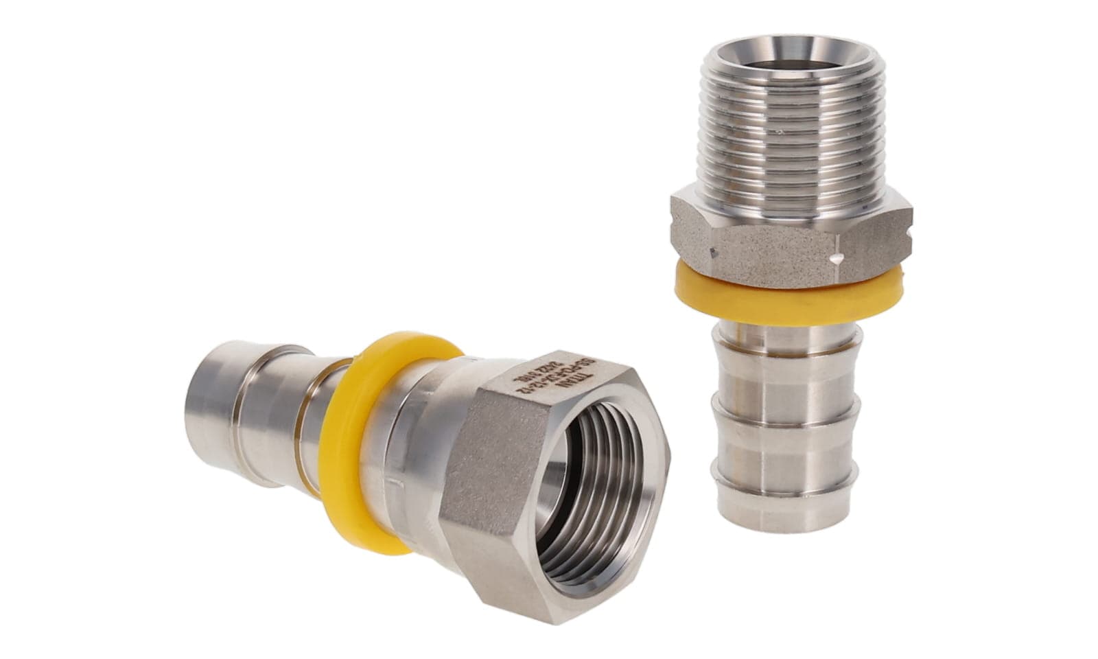 Stainless Push On Hose Barbs