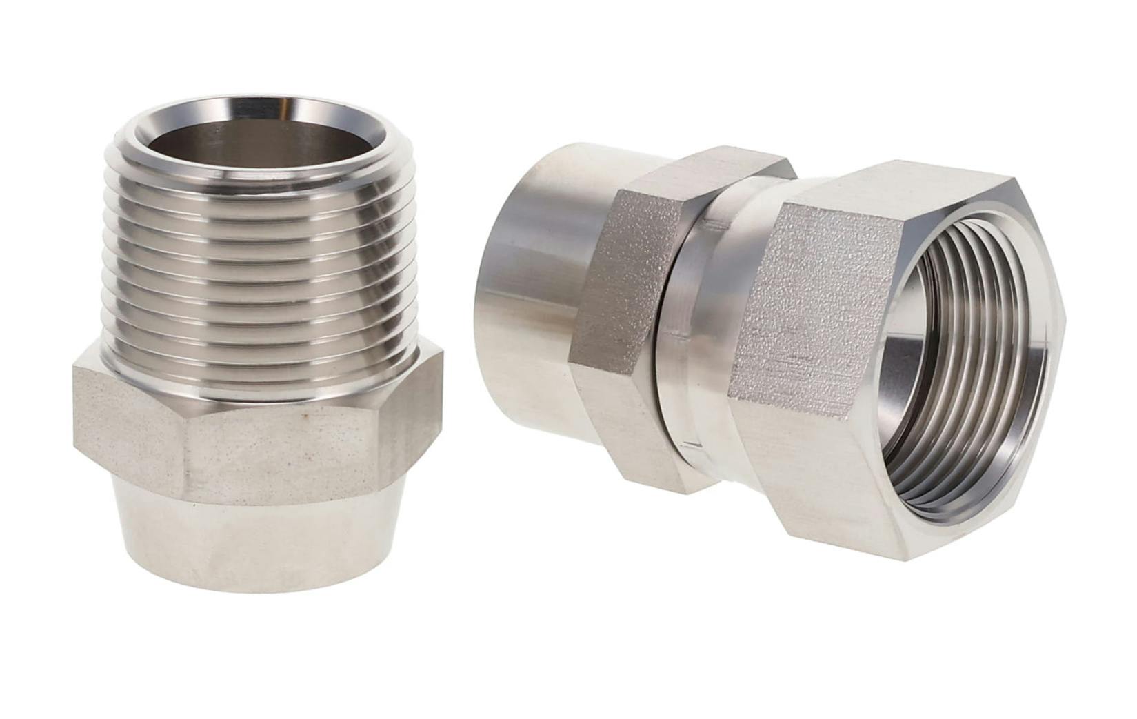 Weld To Thread Adapters - Stainless