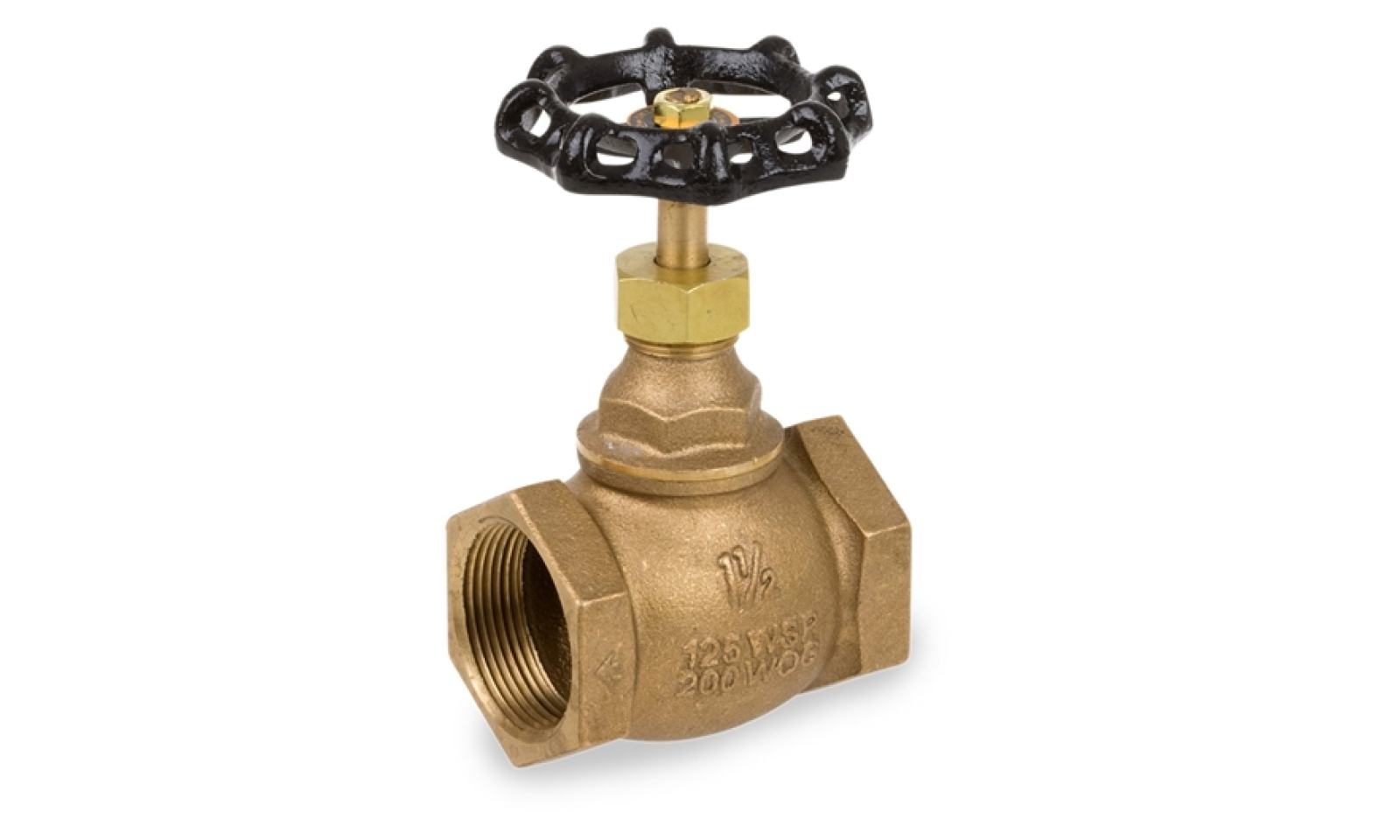 Bronze 200 WOG / 125 WSP Threaded Globe Valve - Series 4101 - 1