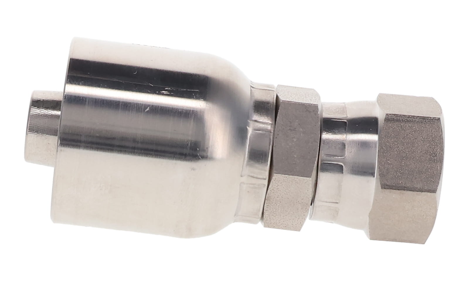 Raccordo Idraulico JIC Femmina Girevole 1/2 X 1/2 - Acciaio 37° OMHY-08-08FJS