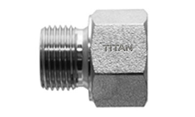 NEW 304 STAINLESS STEEL ADAPTER 3/4" NPT MALE X 3/4" BSPP FEMALE 